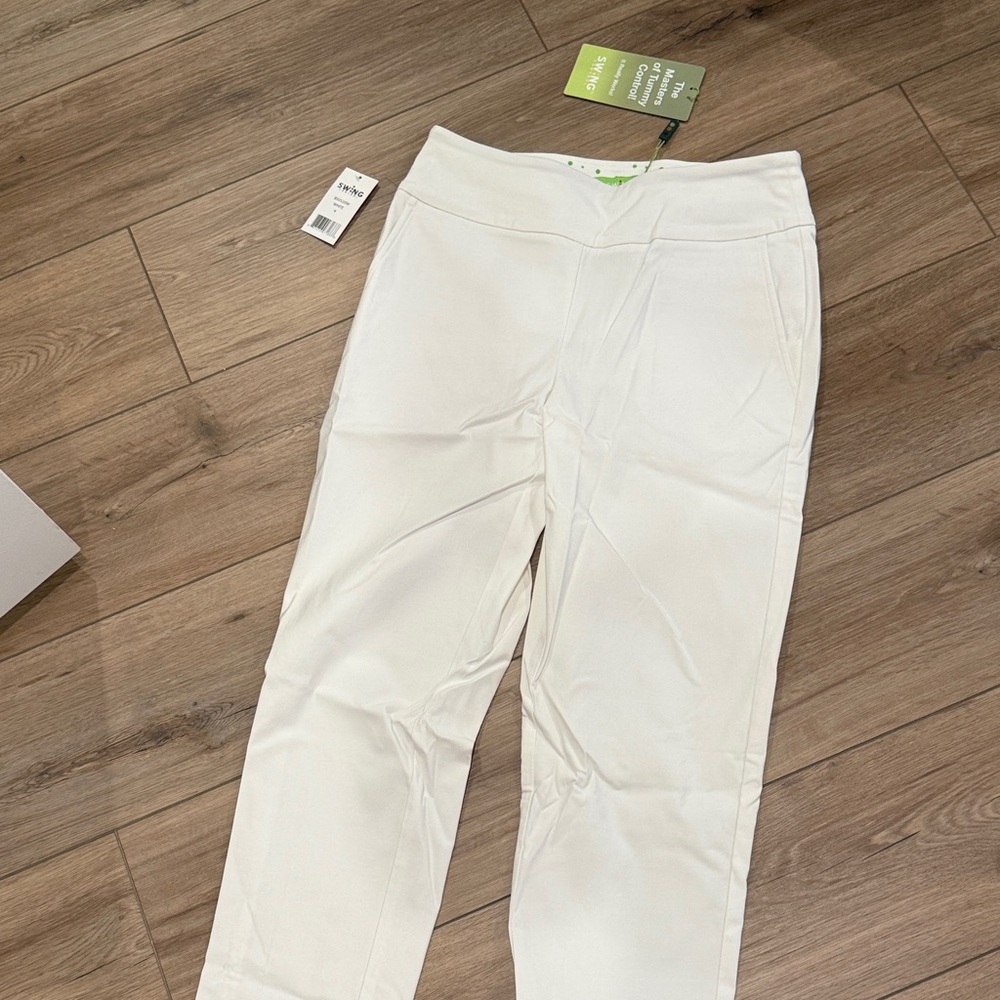 White golf Pants